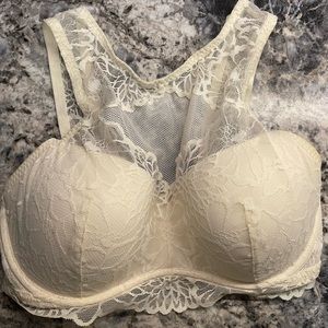 Victoria’s Secret PINK halter top Lacey bralette